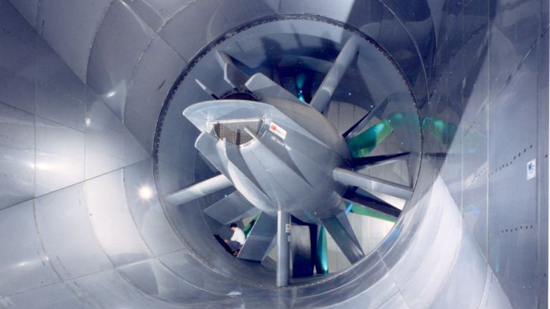 Jules Verne climatic wind tunnel